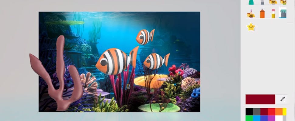 3D-objecten tekenen in nieuwe versie Paint
