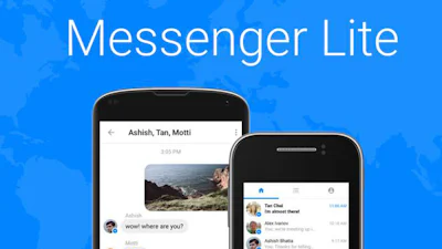 Facebook lanceert zuinige Messenger Lite-app