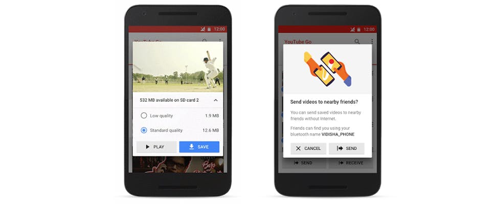 YouTube Go biedt video's ook offline aan