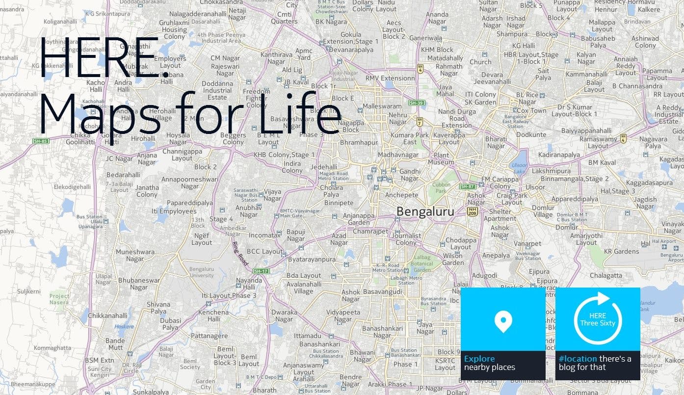 Kaarten-app HERE gaat live verkeersinformatie tonen