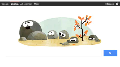 Begin van de herfst 2016 gevierd door Google