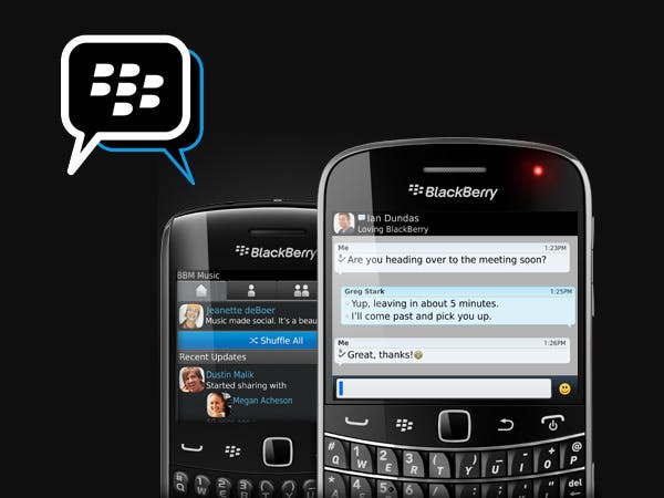 BlackBerry komt met 'Snapchat voor berichten'