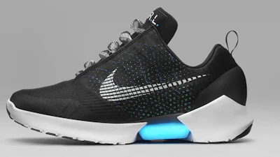 Zelfstrikkende schoenen van Nike de verkoop in