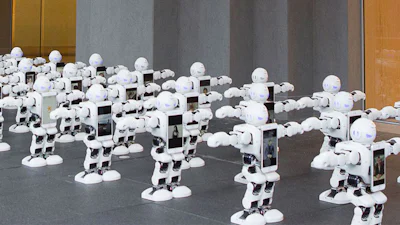 Robots in de rij voor iPhone 7