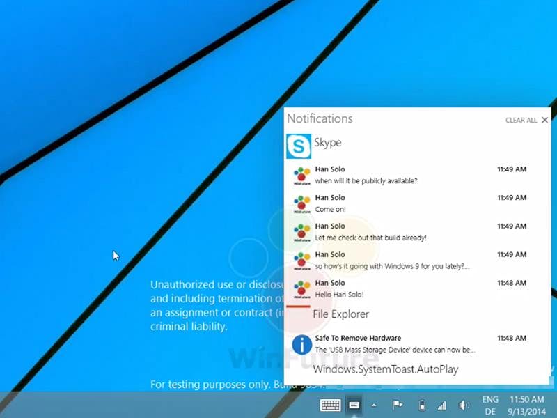 Windows 10 krijgt notificatiecentrum