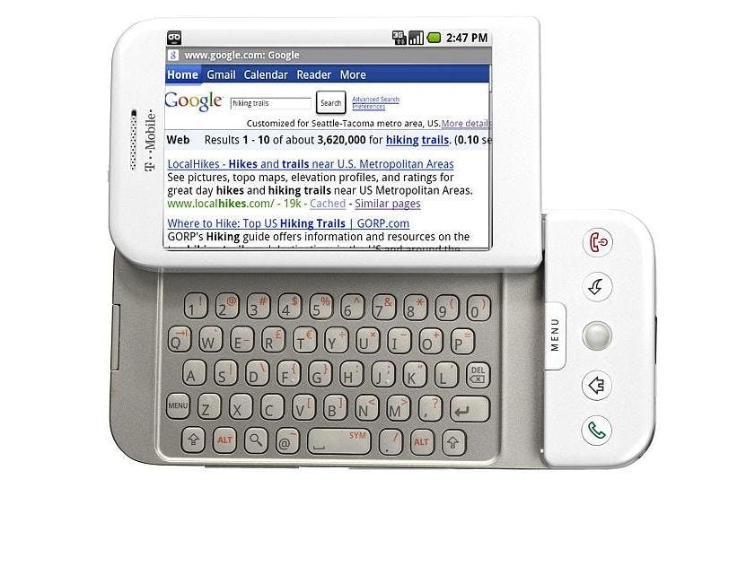 Gratis Pac-Man voor de HTC G1
