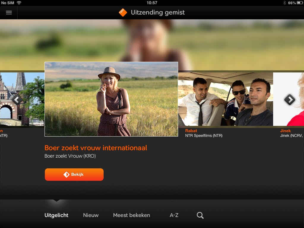 NPO-app gaat 'luisteren' naar wat je kijkt