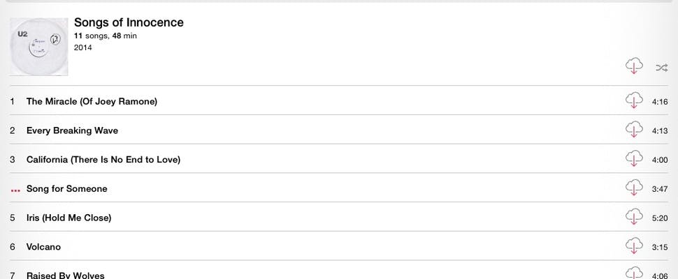 U2-frontman excuseert voor opdringen album