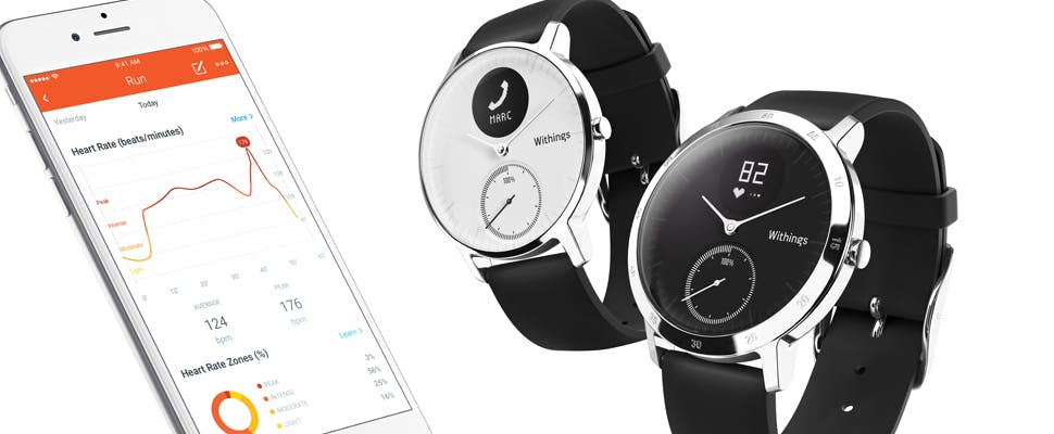 IFA 2016: Withings Steel HR is slim, analoog horloge