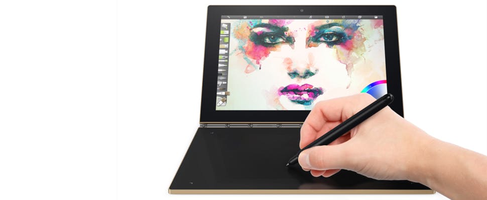 IFA 2016: Yoga Book van Lenovo is laptop zonder toetsenbord