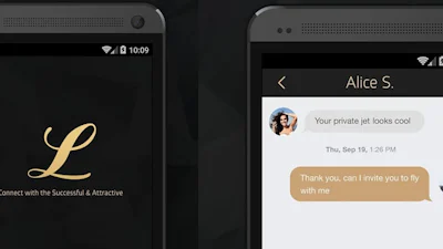 Luxy is een dating-app voor de rijken