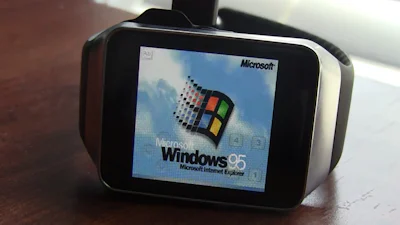 Hacker krijgt Windows 95 draaiend op smartwatch