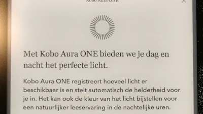 Kobo lanceert Aura One