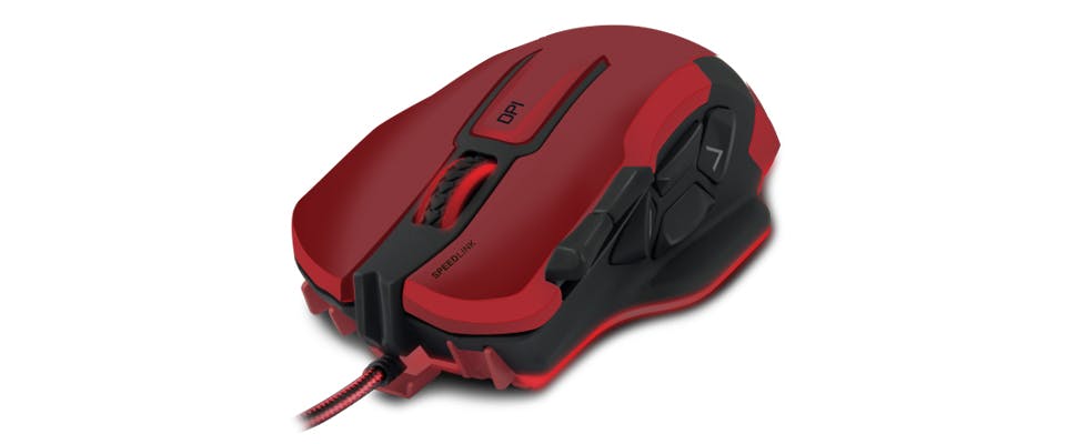 Genoeg knoppen voor nieuwe gamingmuizen Speedlink