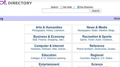 Yahoo stopt met Yahoo Directory