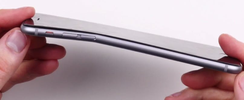 'Buigende iPhone 6 erg zeldzaam'