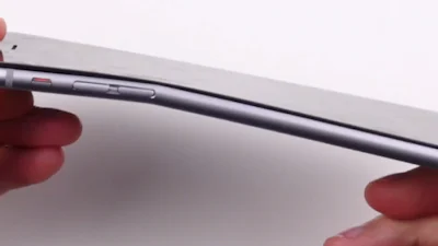 'Buigende iPhone 6 erg zeldzaam'