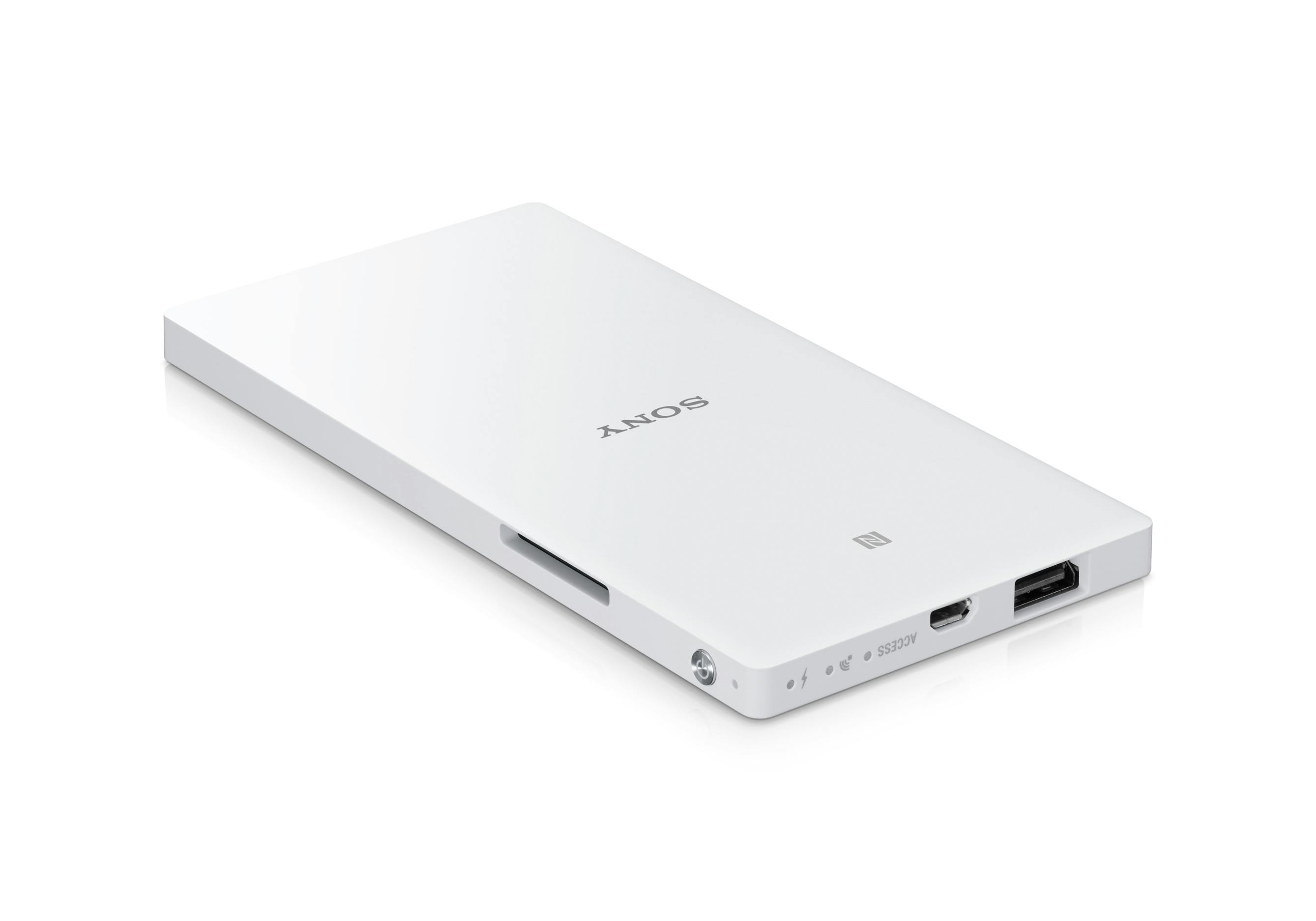 Sony WC-G20, krachtige accu 
