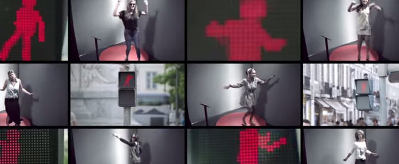 Dansend verkeerslicht maakt oversteken veiliger