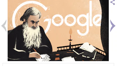 Google eert Tolstoj