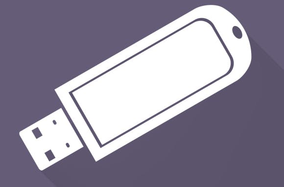 SwivelCard is een papieren USB-stick