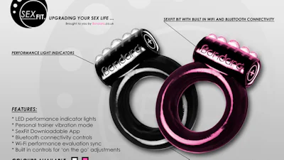 SexFit-gadget meet bedprestaties via bluetooth