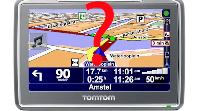 TomTom kan eigen hoofdkantoor niet vinden