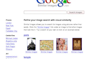 Google lanceert Similar Images en News Timeline