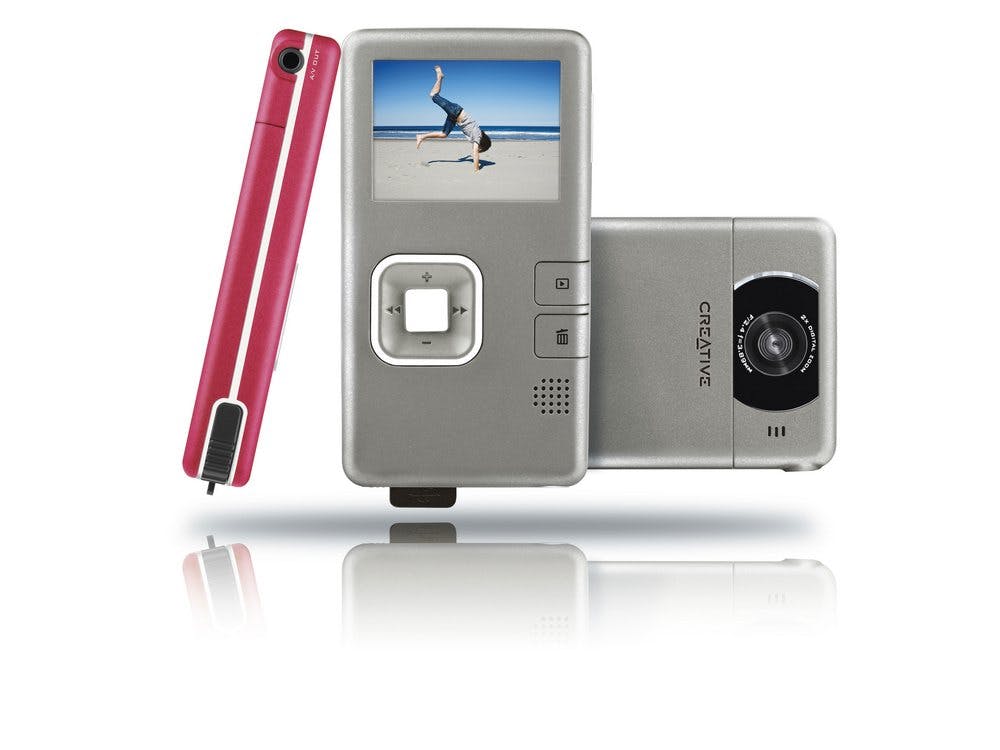 Nieuwe videocamera Creative weegt maar 90 gram