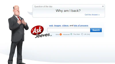 Jeeves keert terug bij Ask.com