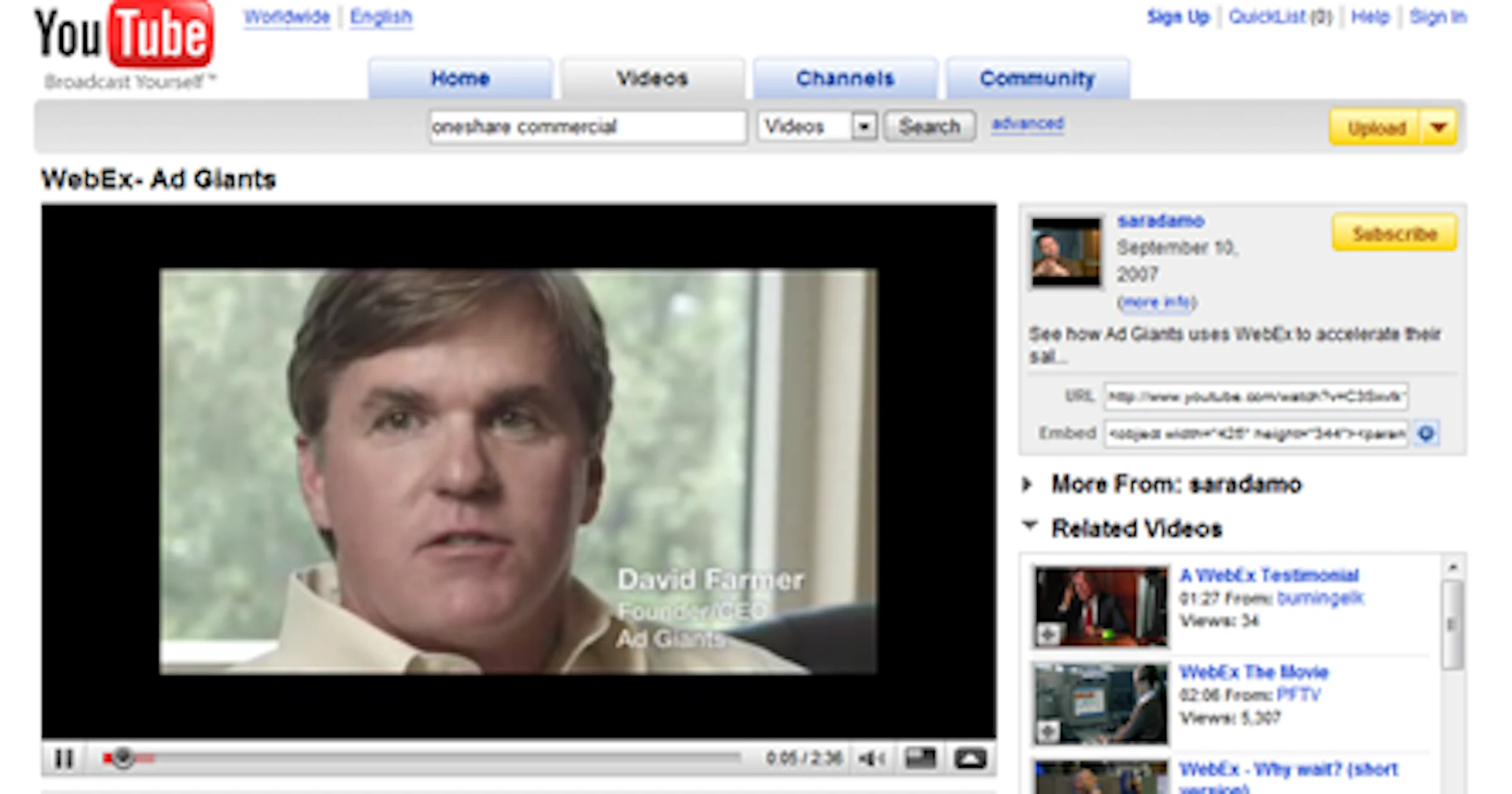 Pay-per-view voor YouTube?