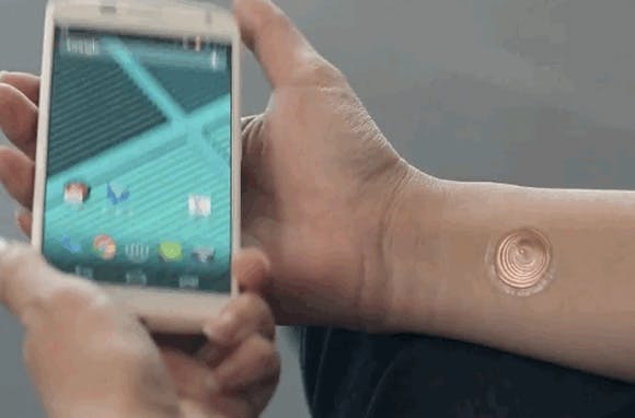 Ontgrendel je smartphone met digitale tatoeage