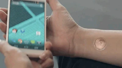 Ontgrendel je smartphone met digitale tatoeage