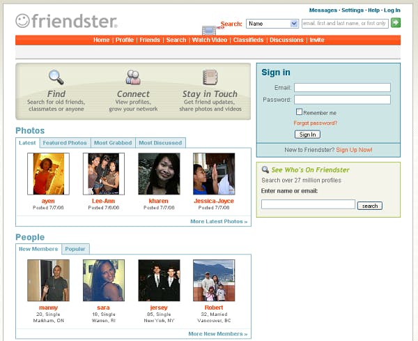 Friendster komt eindelijk met mobiele versie
