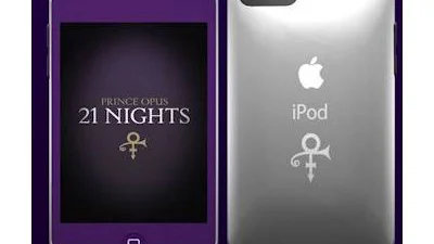 Royaal prijskaartje voor de iPod van Prince