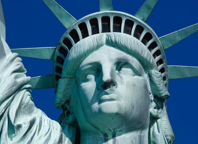 Vrijheidsbeeld te bezoeken in Google Street View