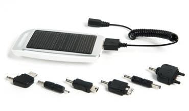 De zon schijnt - tijd voor een eco-oplader