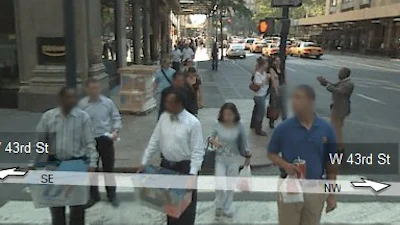 Google maakt gezichten onduidelijk in Street View