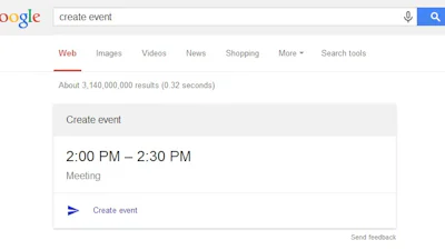 Reminders en kalender-afspraken direct via Google.com te maken
