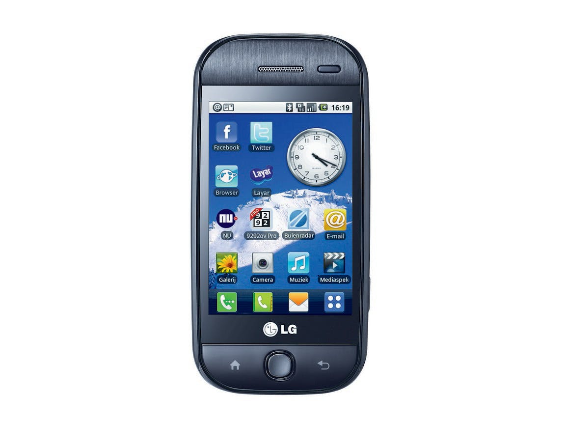 LG presenteert eerste Android smartphone