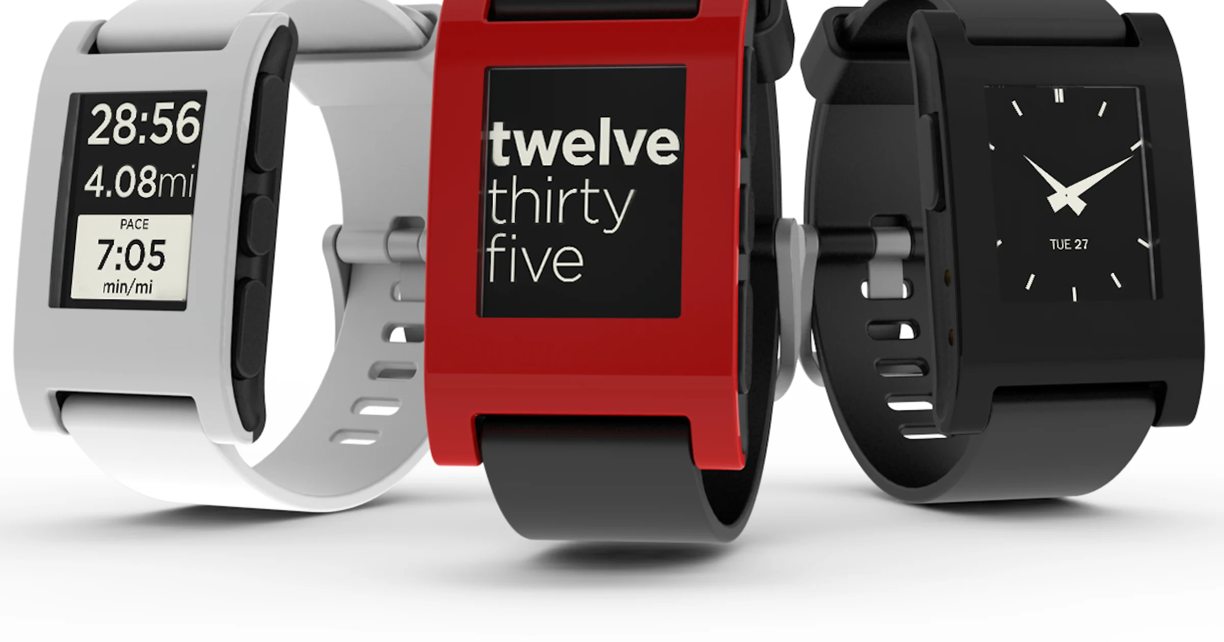 Wees stijlvol met de Pebble smartwatch