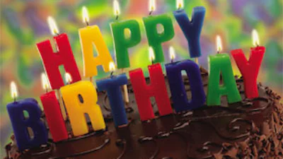 Er is er één jarig, hoera, hoera...