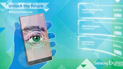 Samsung hint op gebruik irisscanner