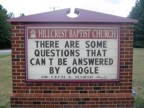 Wordt Google straks een echte religie?