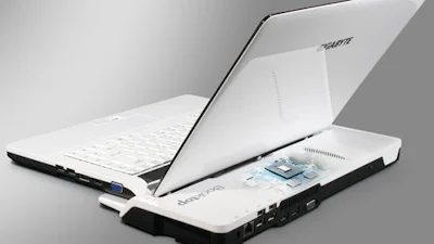 Nieuw notebookconcept van Gigabyte: Booktop
