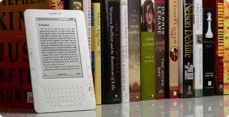 'Amazons e-bookreader schendt patent Discovery'