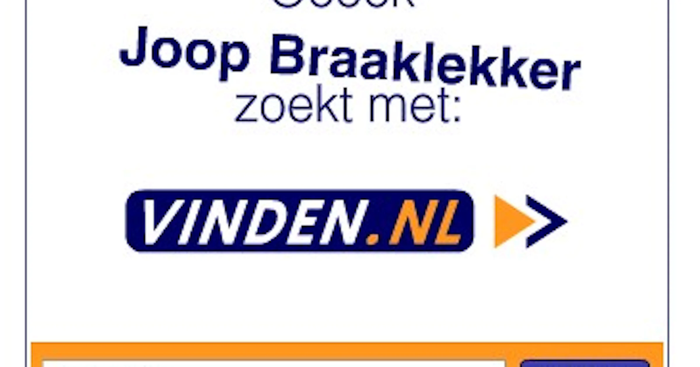 Joop Braakhekke dreigt Vinden.nl met rechtszaak