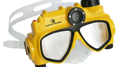 Lachen naar het snorkeltje