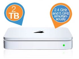 Computer Idee Nachtwacht – Apple Time Capsule MD032 met 2 TB harde schijf