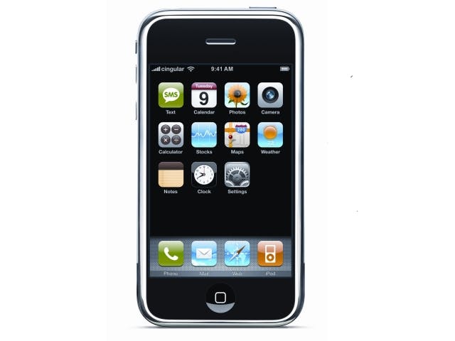 Apple loopt binnen met de iPhone